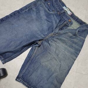 levi 569 denim shorts